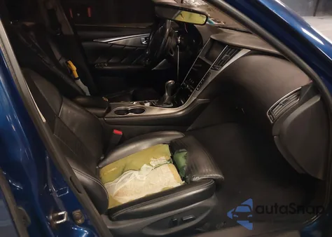 2017 Infiniti Q50 2.0T Sport из США, поврежденный, VIN JN1CV7AR6HM680286